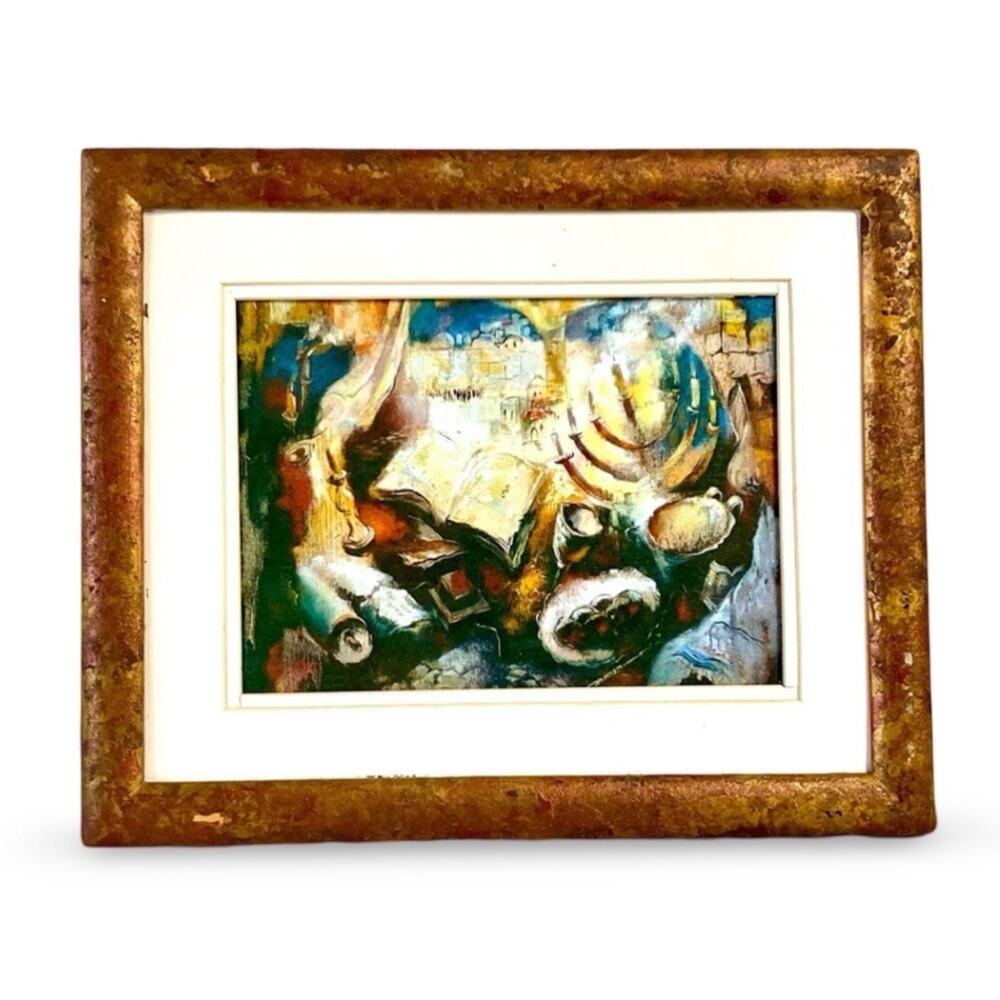"Jewish Attributes" by V.Braginsky Art Print